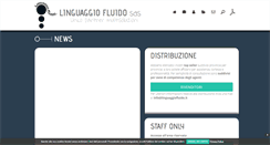 Desktop Screenshot of linguaggiofluido.it